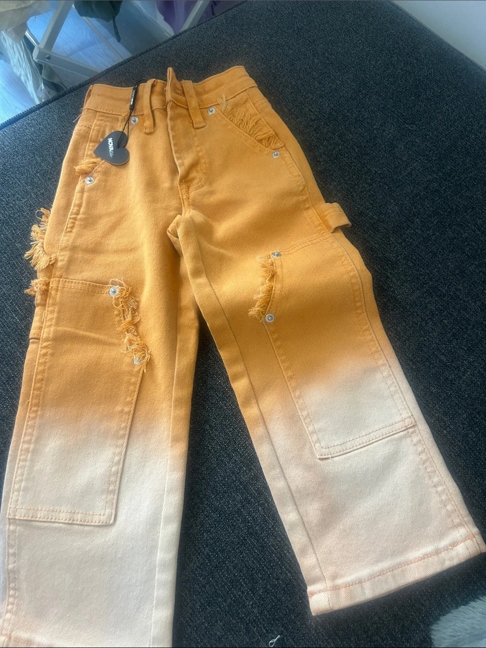 Toddler Girl Fashion Nova Jean Bundle Size 4
